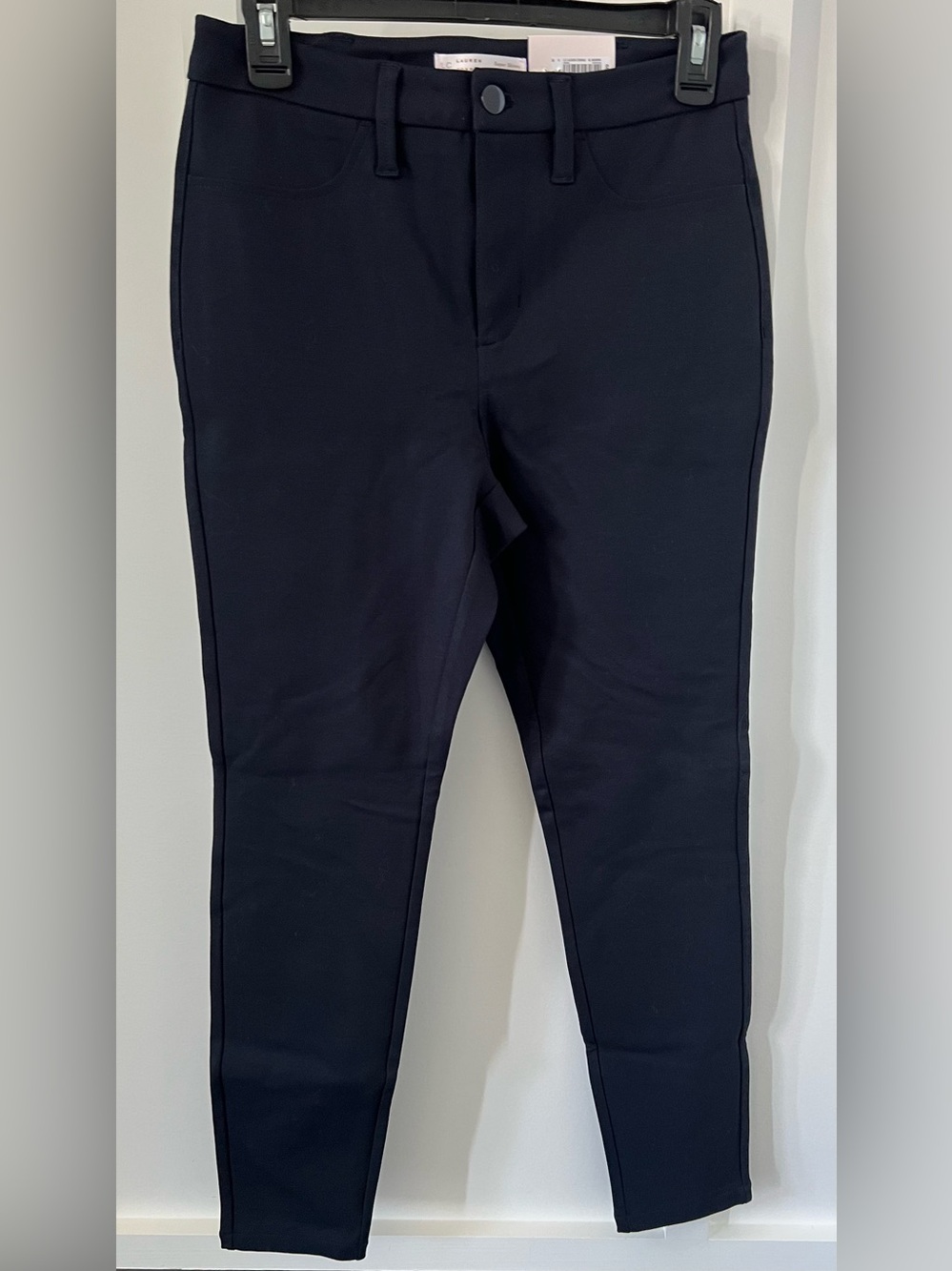 LC Lauren Conrad Navy High Rise Skinny